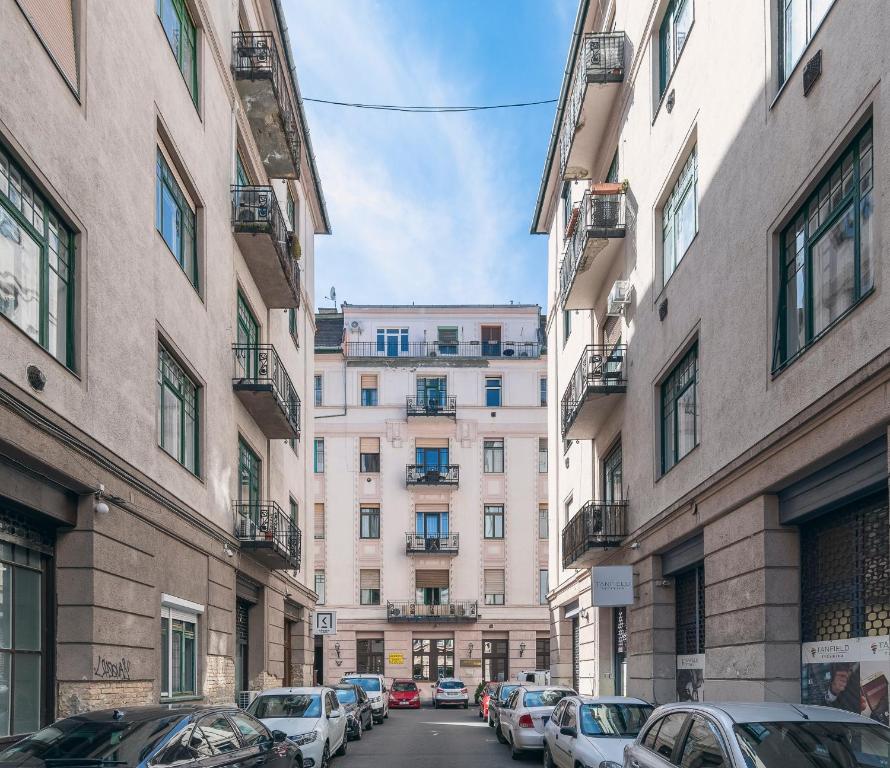 Budova, v ktorej sa apartmán nachádza