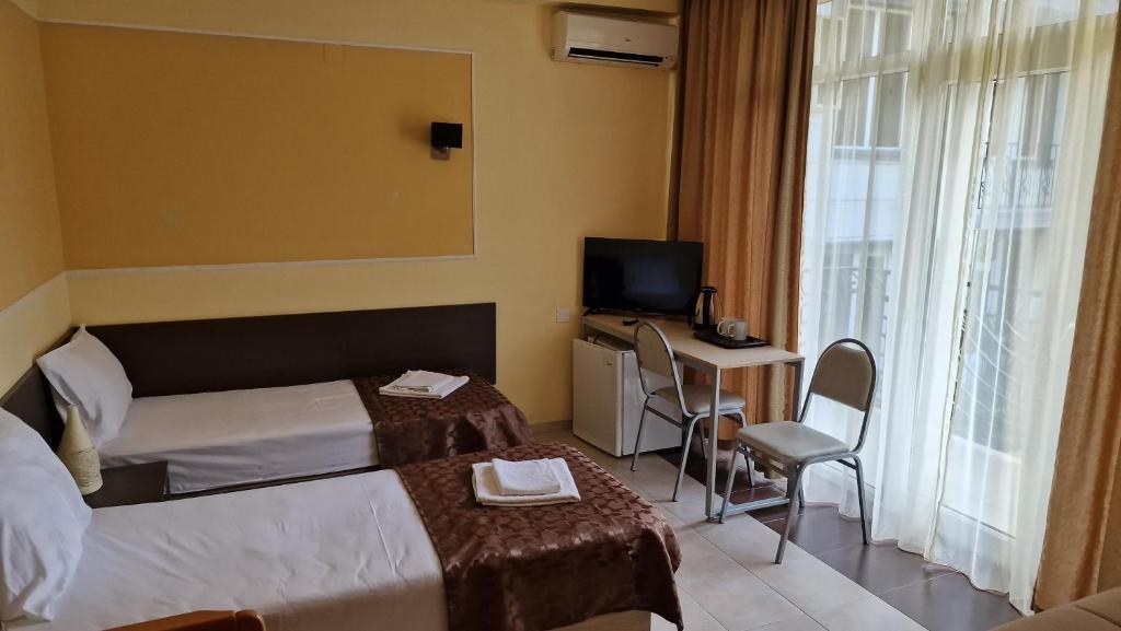 Letto o letti in una camera di Karakum hotel