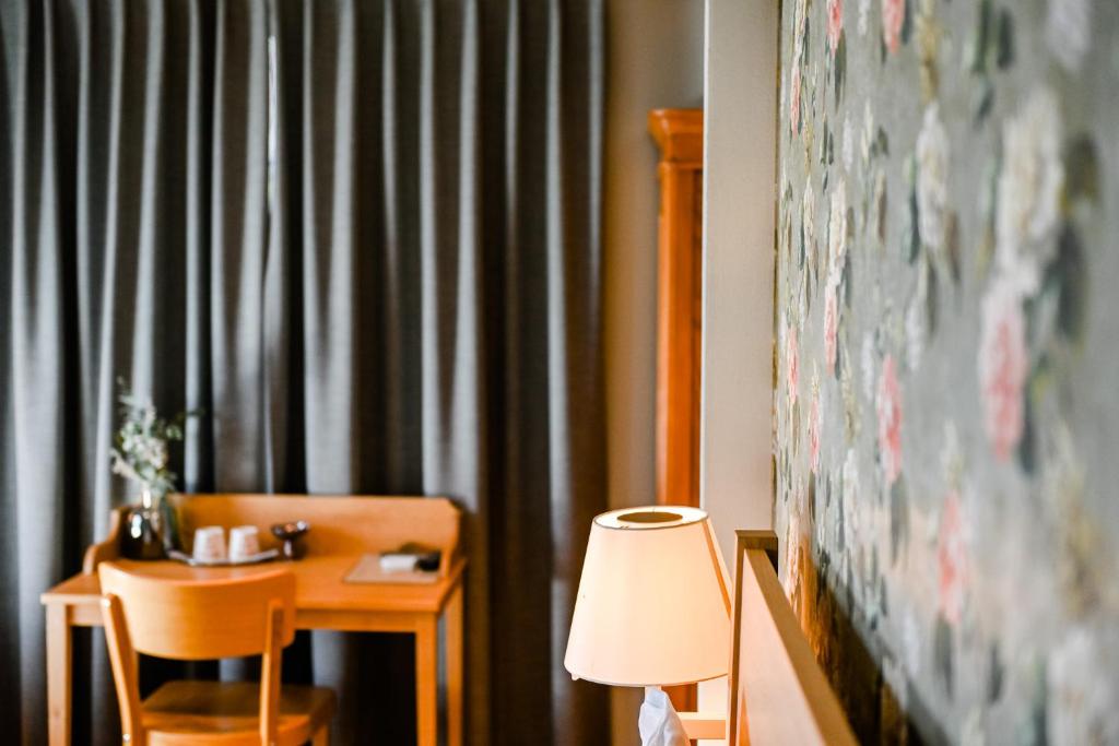 Posezení v ubytování Gasthaus zum Bauernhof
