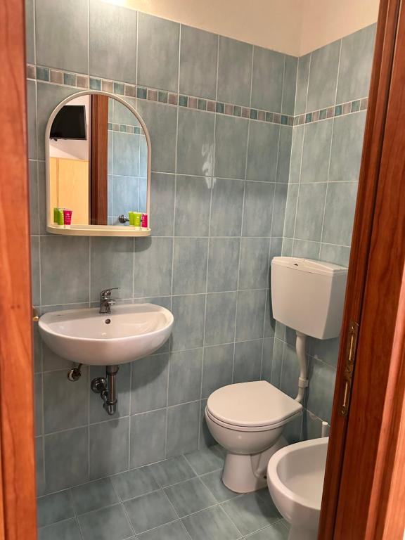Koupelna v ubytování Hotel Enna Rimini