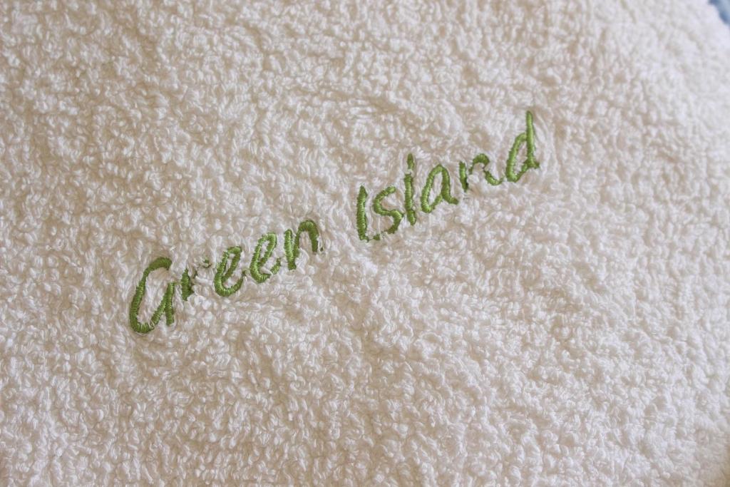 Certifikát, hodnocení, plakát nebo jiný dokument vystavený v ubytování Green Island Studios