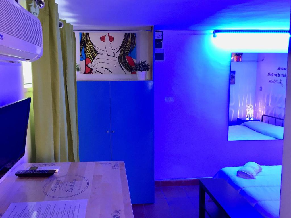 Postel nebo postele na pokoji v ubytování Villa Scilla e Cariddi