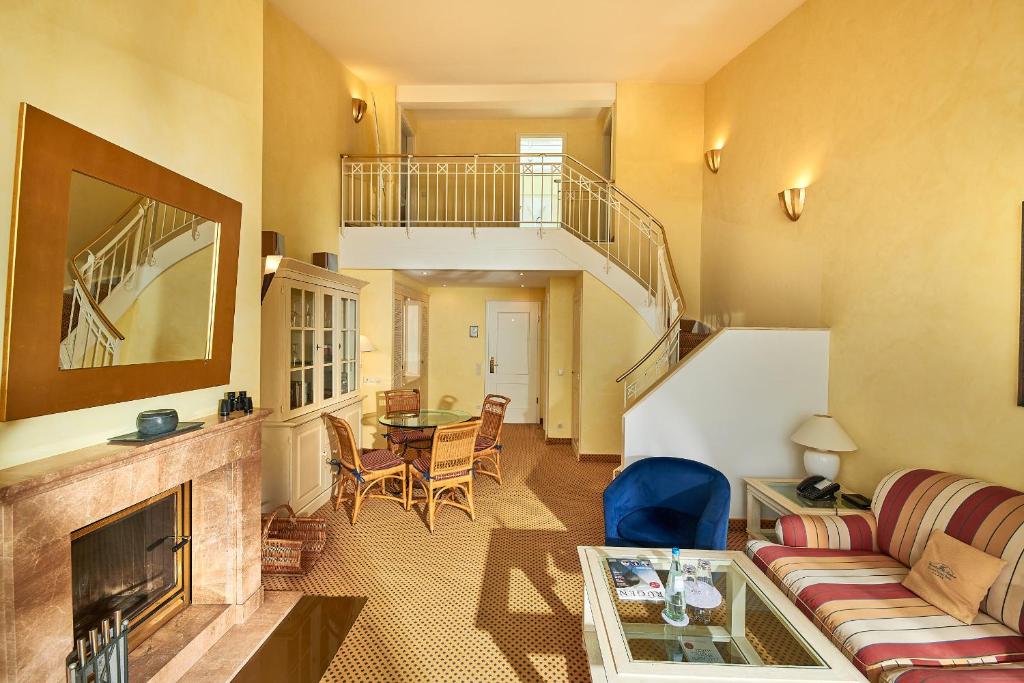 Posezení v ubytování Grand Hotel Binz