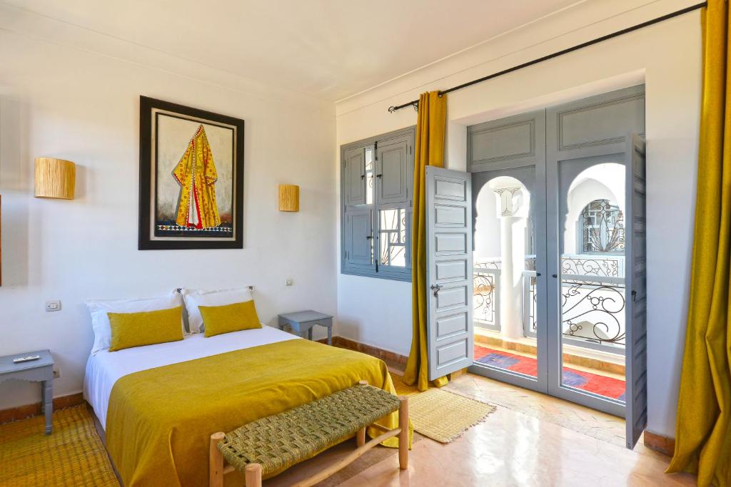 Villa Agora, Villa à la campagne proche Marrakech - Triple Room With Pool View