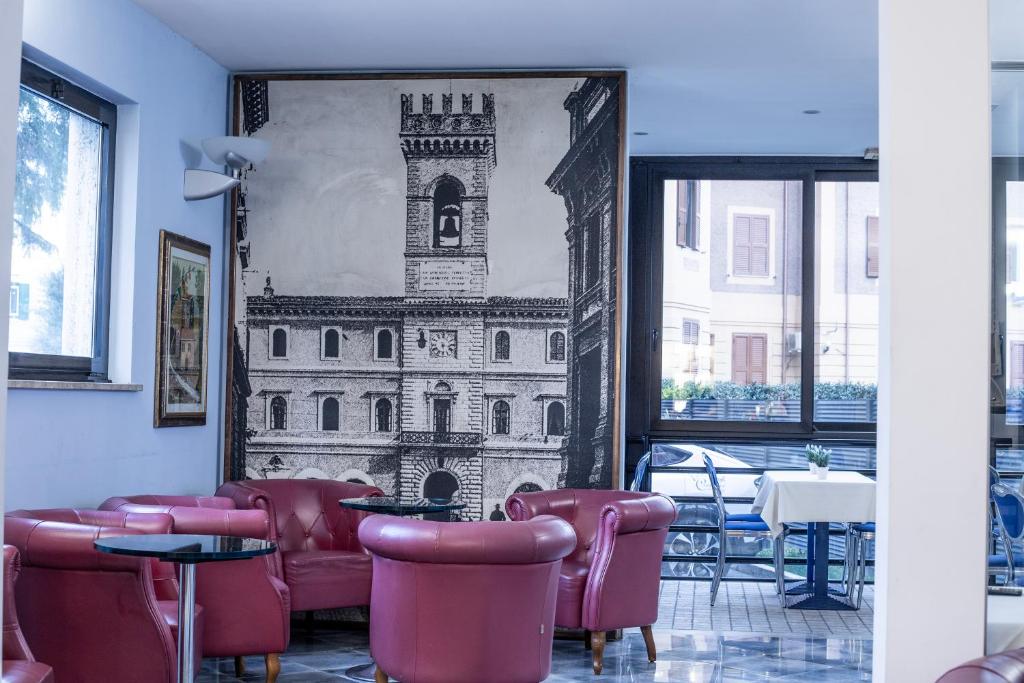 Posezení v ubytování Hotel Michelangelo Palace & SPA