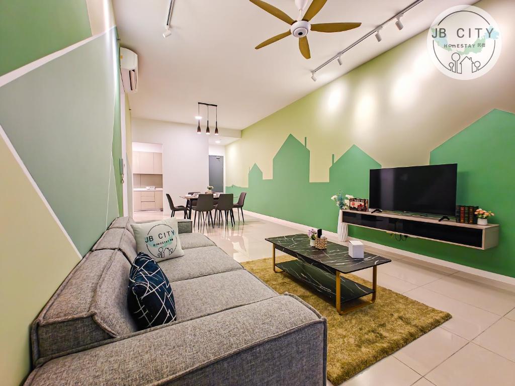 Skudai Paradigm Mall by JBcity Home - Appartement De Trois Chambres