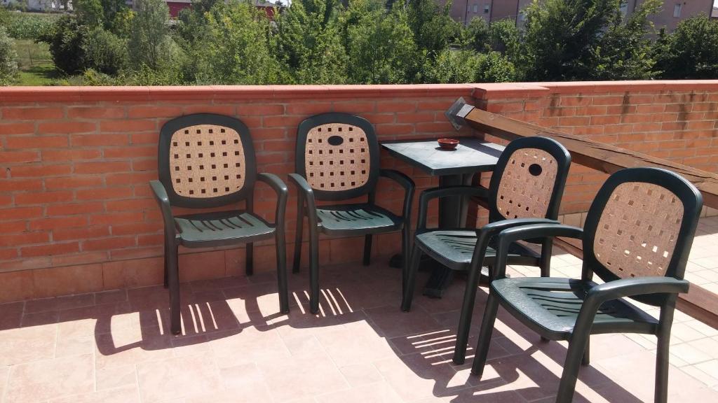 Balkón nebo terasa v ubytování Dream