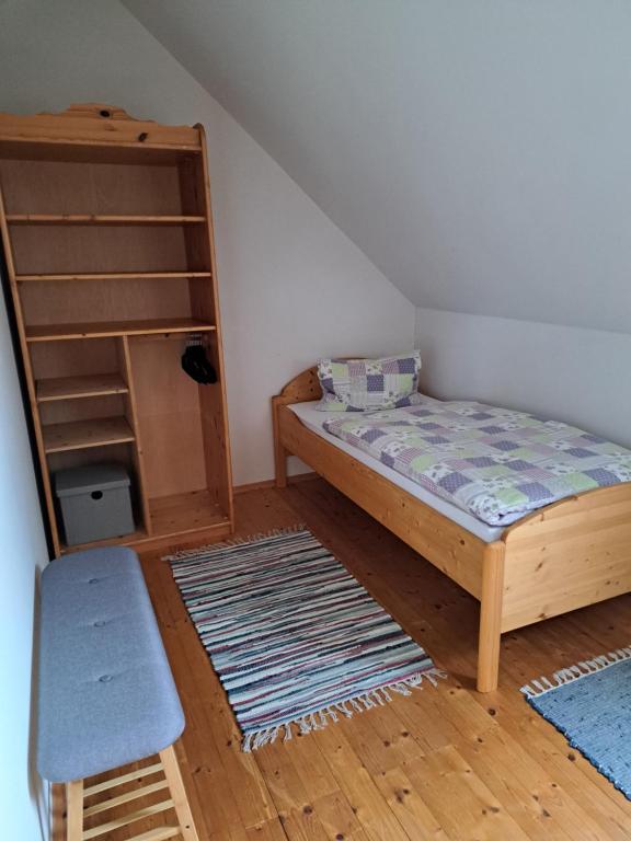 Postel nebo postele na pokoji v ubytování Dachberghof