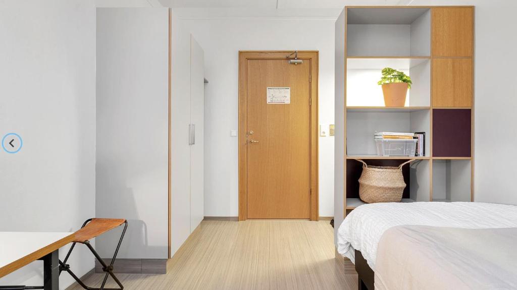 Postel nebo postele na pokoji v ubytování Student Hostel