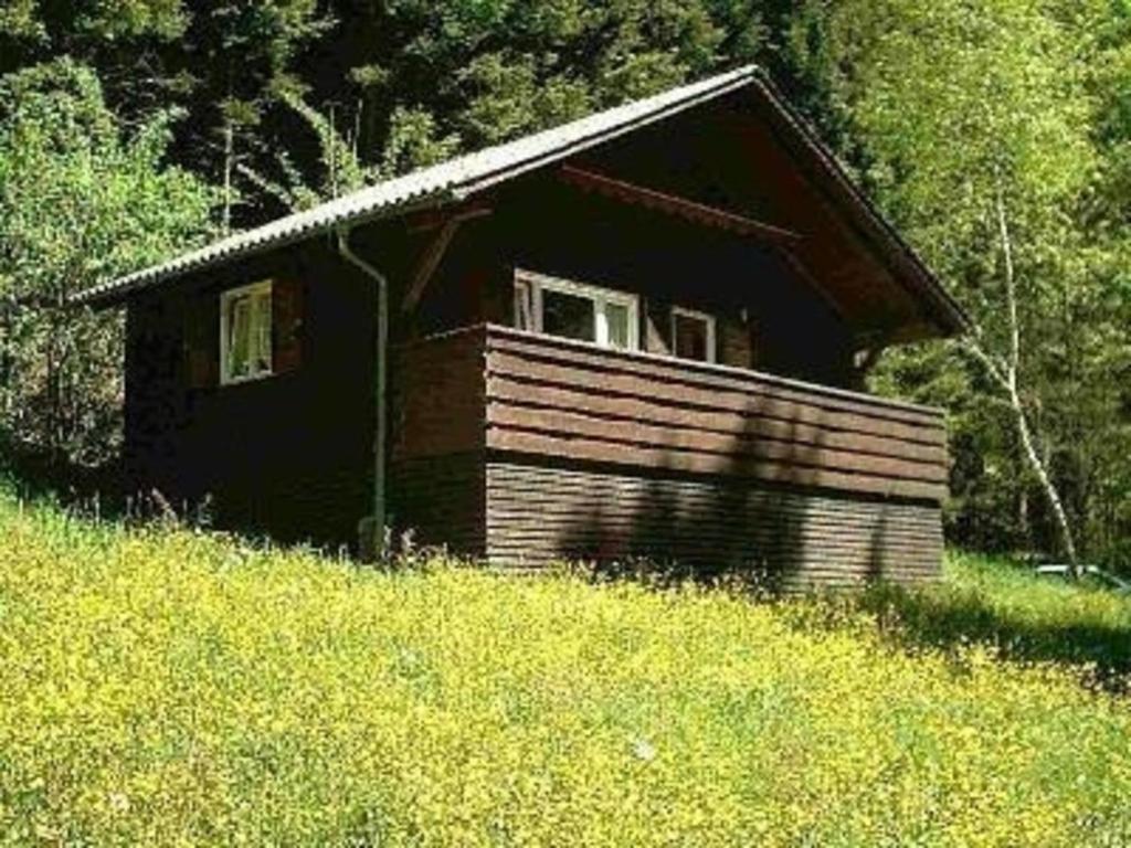 a small house sitting on top of a hill at Ferienhaus für 4 Personen ca 42 qm in Hohenweiler, Vorarlberg Bodensee in Hohenweiler
