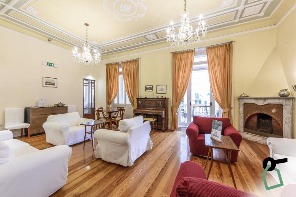 Posezení v ubytování Hotiday Room Collection - Rapallo