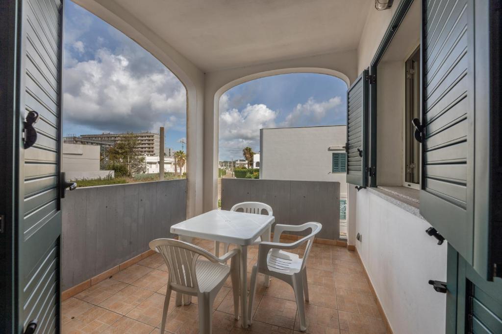 Ban công/sân hiên tại Appartamenti Rivabella Carpediem