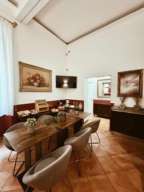 A seating area at Residenza Sciarra B&B