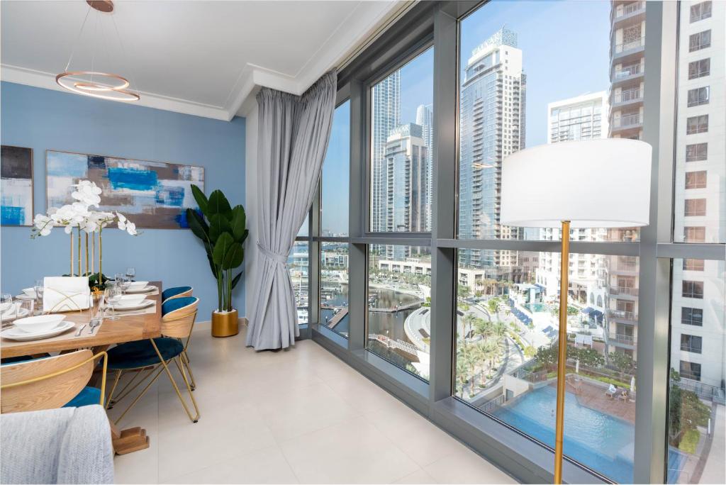 Fotografie z fotogalerie ubytování Ultimate Stay / 7 people / Spacious / Dubai Creek with Marina Views v Dubaji