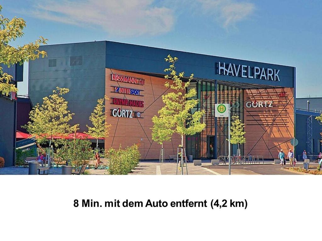 Das Gebäude in dem sich das Aparthotel befindet