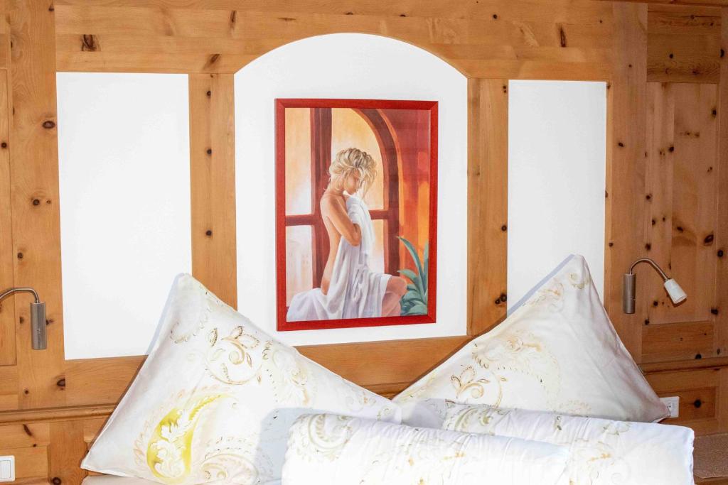 Postel nebo postele na pokoji v ubytování Obstbauernhof Fohlenhof