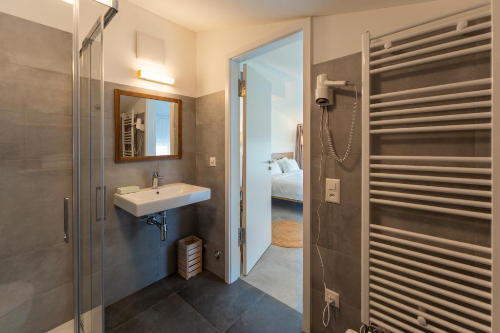 Koupelna v ubytování Villa Patria B&B