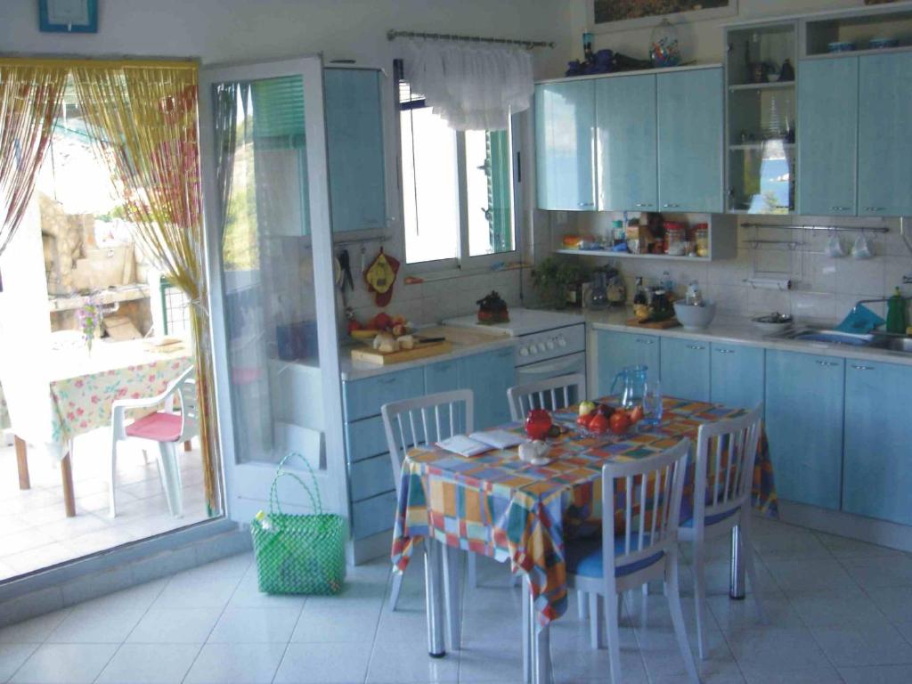Kuchyň nebo kuchyňský kout v ubytování Apartment Vjeka
