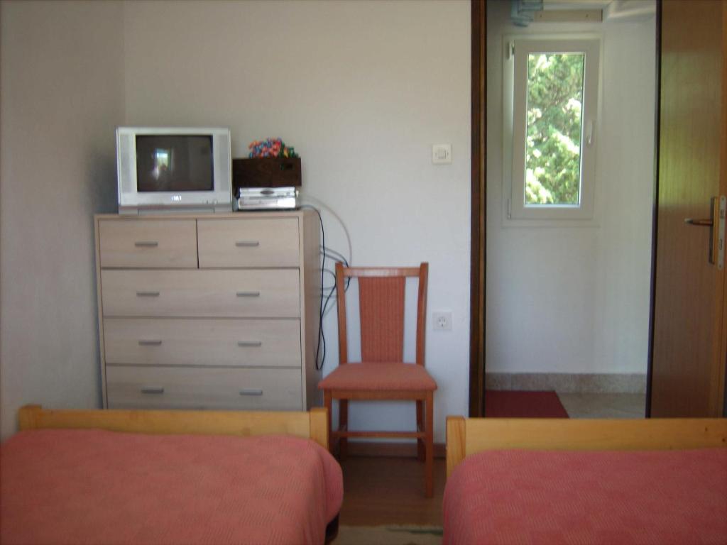TV a/nebo společenská místnost v ubytování Apartment Vjeka