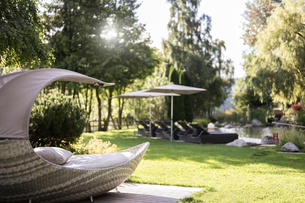 Zahrada ubytování Alpine Spa Resort Viktoria