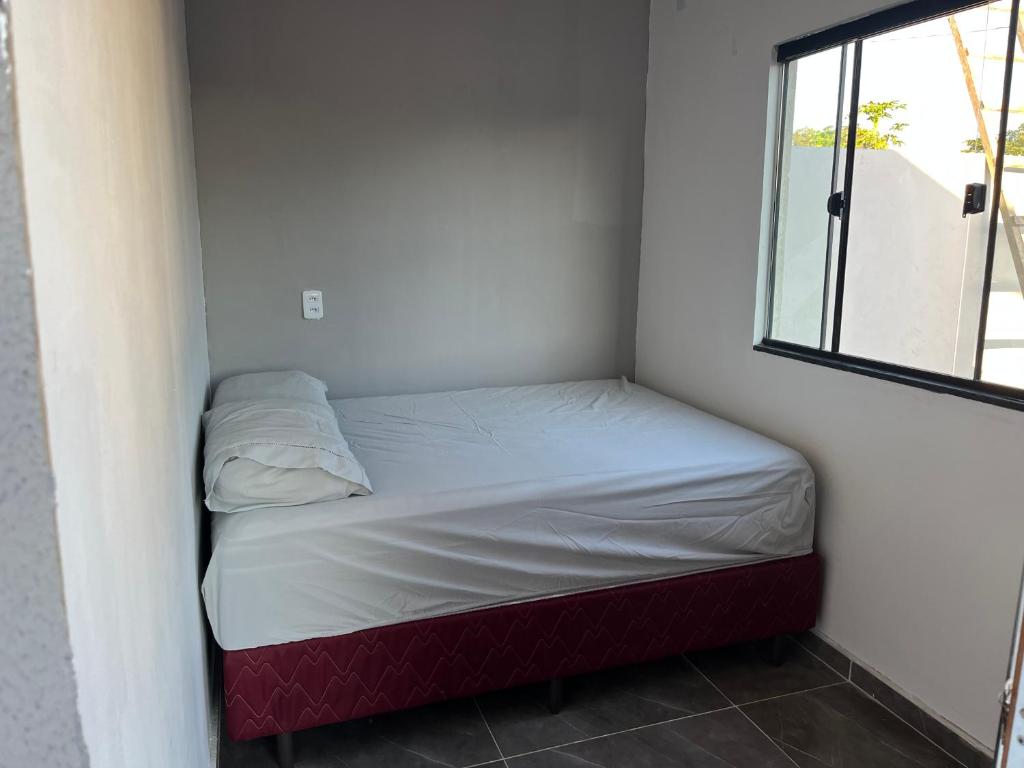 Postel nebo postele na pokoji v ubytování Quintal