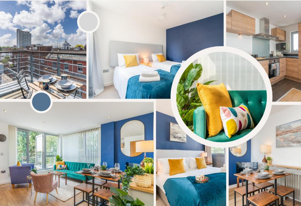 Queen Anne House near Gunwharf Quays, Portsmouth with FREE PARKING