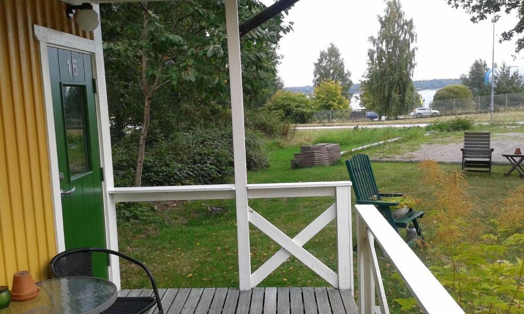 Zahrada ubytování Lilla Hotellet