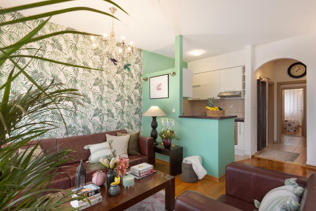 Posezení v ubytování Apartment Dubrovnik Euphoria