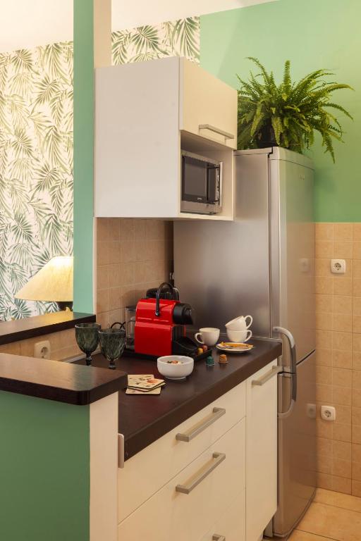 Kuchyň nebo kuchyňský kout v ubytování Apartment Dubrovnik Euphoria