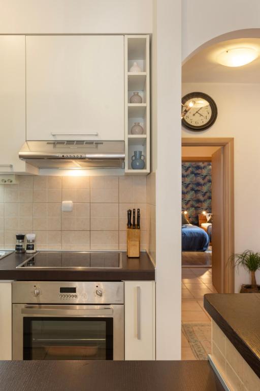 Kuchyň nebo kuchyňský kout v ubytování Apartment Dubrovnik Euphoria