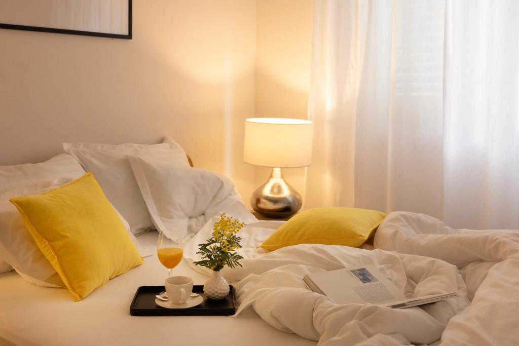 Postel nebo postele na pokoji v ubytování Apartment Dubrovnik Euphoria