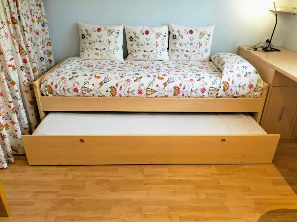 Cama o camas de una habitación en La Quiniela