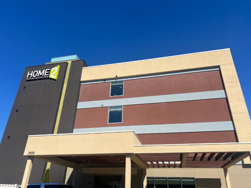 a building with a home sign on top of it at Home 2 Suites Colonnade Birmingham in Birmingham
