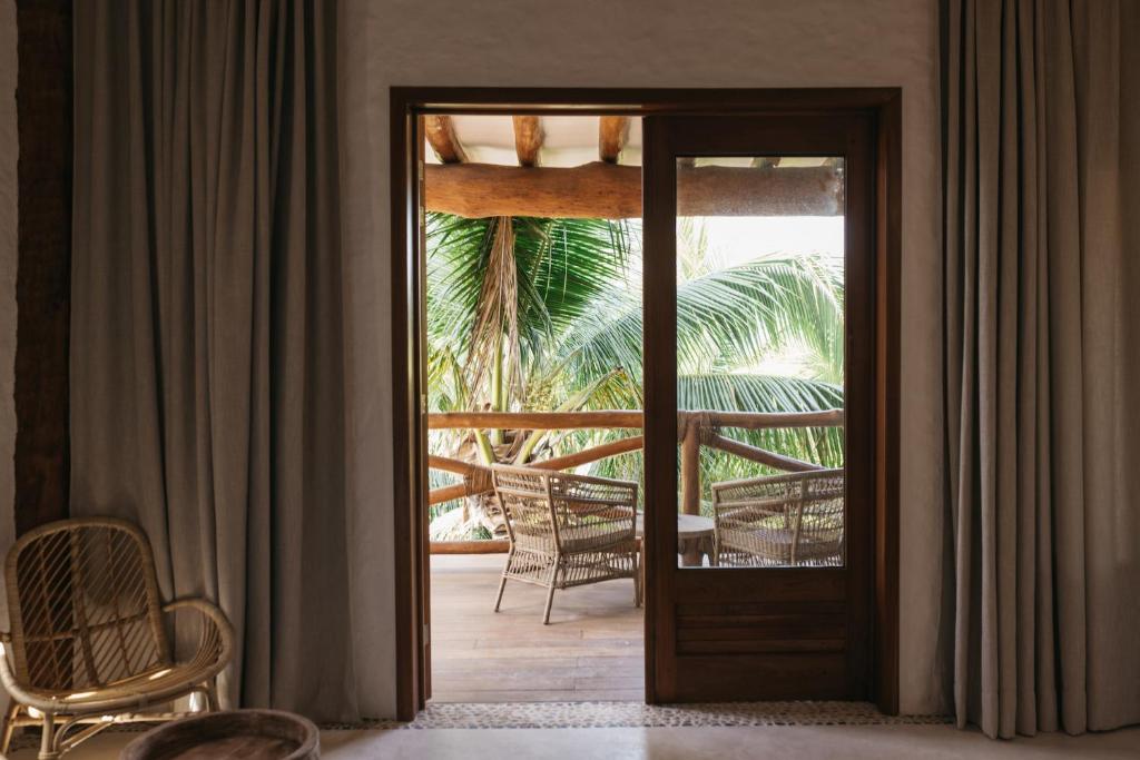 Balkón nebo terasa v ubytování Casa Las Tortugas Petit Beach Hotel & Spa