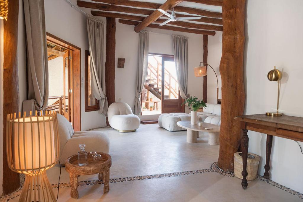 Posezení v ubytování Casa Las Tortugas Petit Beach Hotel & Spa