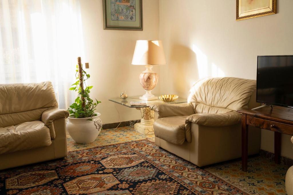 Posezení v ubytování Albergo San Lorenzo