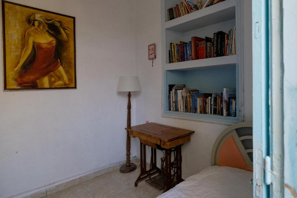 The library in Az apartmant