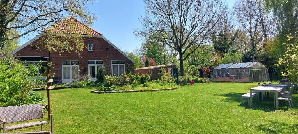 Zahrada ubytování Tenthutje BuitenWedde