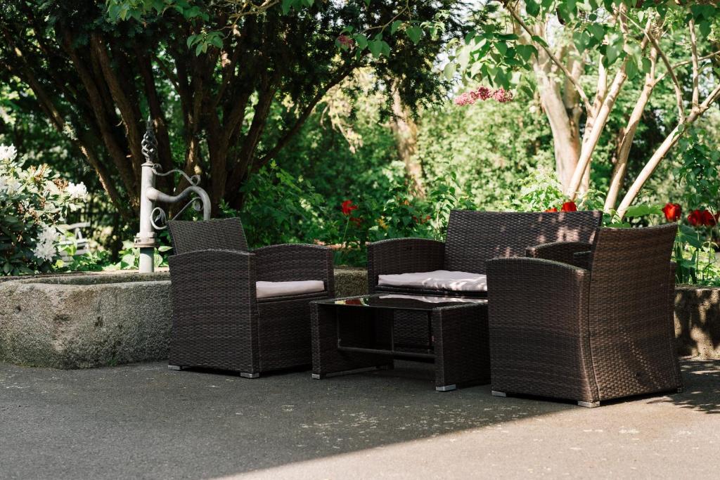 Zahrada ubytování Hotel Weisses Ross