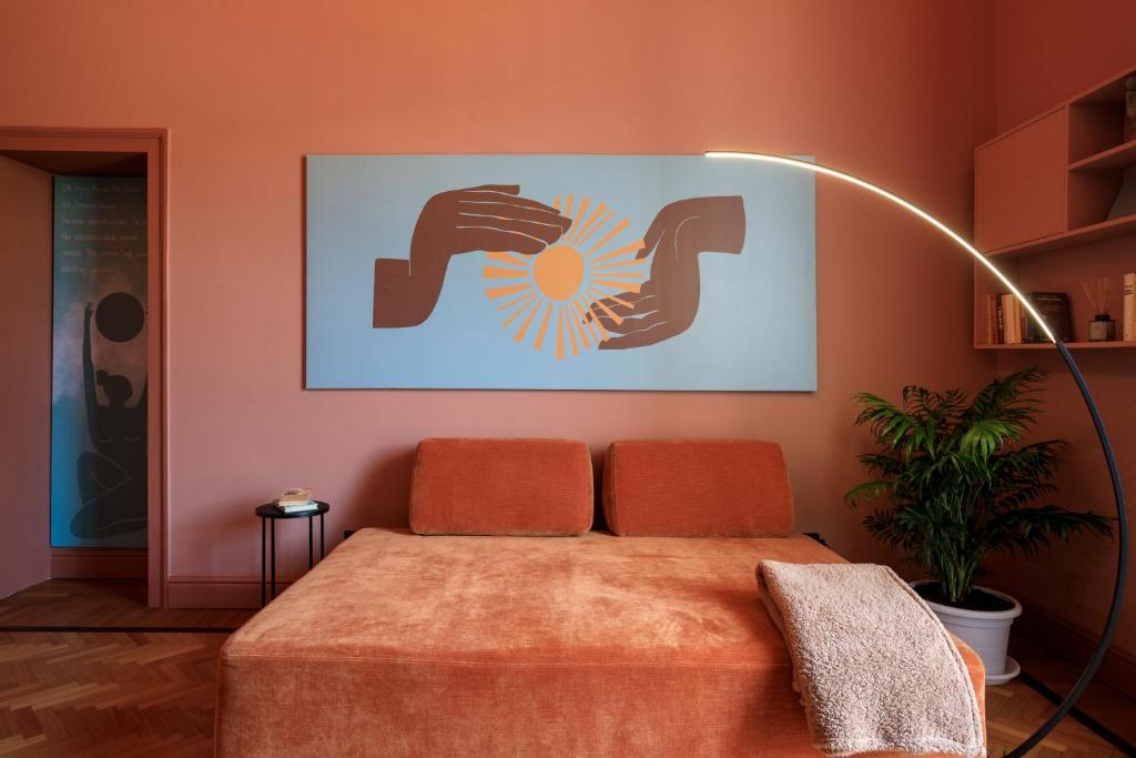 Postel nebo postele na pokoji v ubytování Belmonte Luxury Rooms - LR Collection