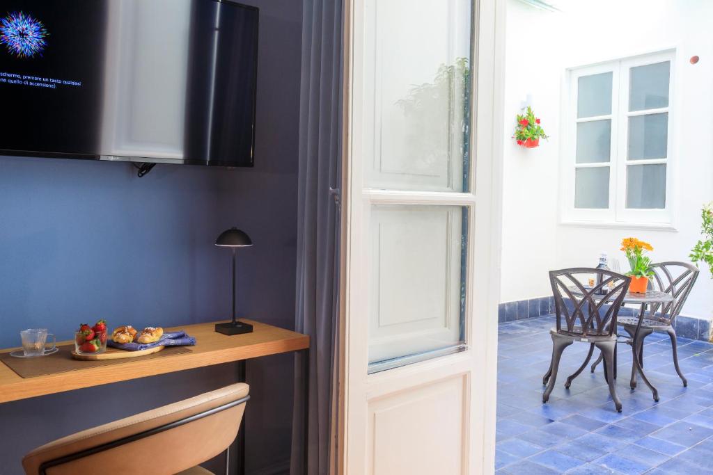 Kuchyň nebo kuchyňský kout v ubytování Belmonte Luxury Rooms - LR Collection