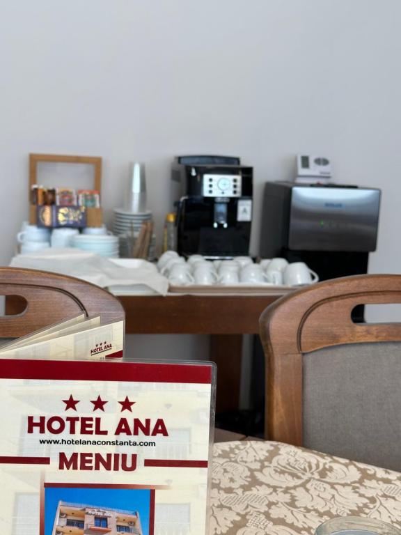 Příslušenství pro přípravu čaje a kávy v ubytování Hotel Ana