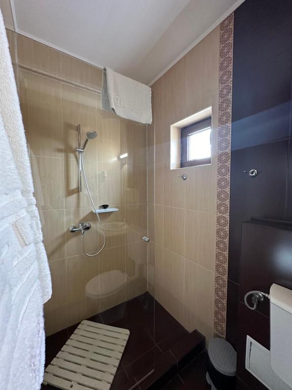 Koupelna v ubytování Hotel Ana