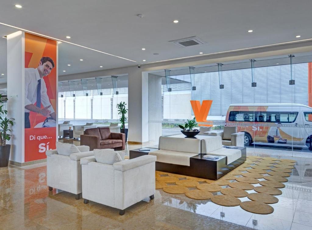 Posezení v ubytování Hotel Yes Inn Nuevo Veracruz