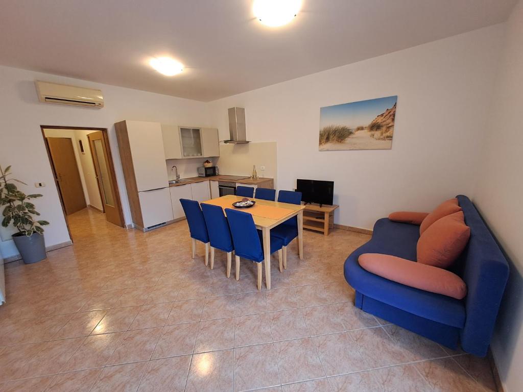 Część wypoczynkowa w obiekcie Apartment Greta