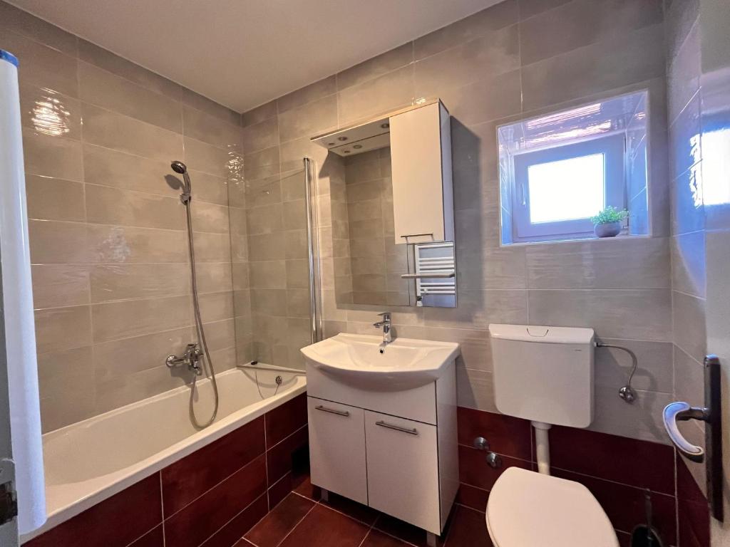 Kúpeľňa v ubytovaní Apartment Oscar