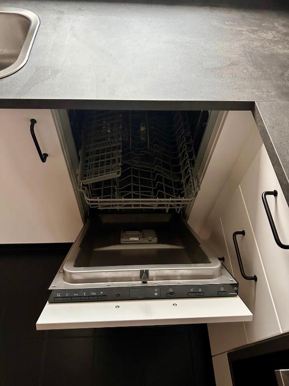 Kuchyň nebo kuchyňský kout v ubytování Sonnen Apartment