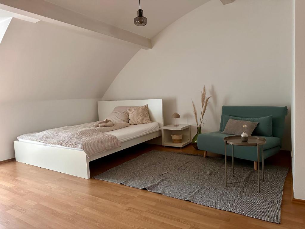 Posezení v ubytování Sonnen Apartment