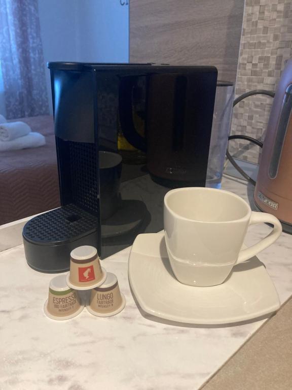 Apartmán neďaleko centra mestaにあるテレビまたはエンターテインメントセンター
