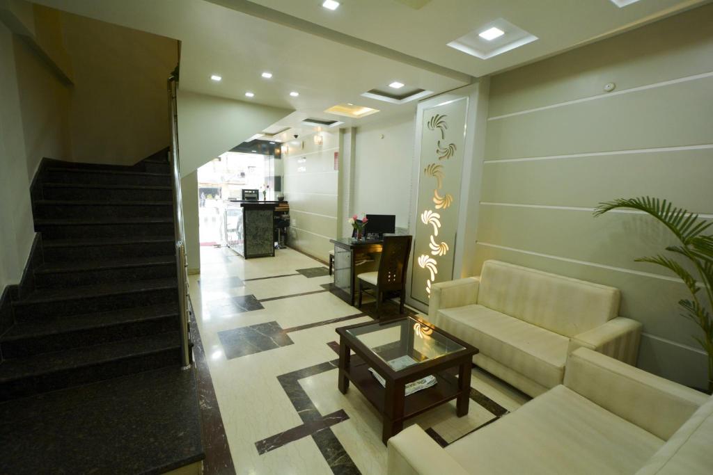 Posezení v ubytování Hotel Central Residency